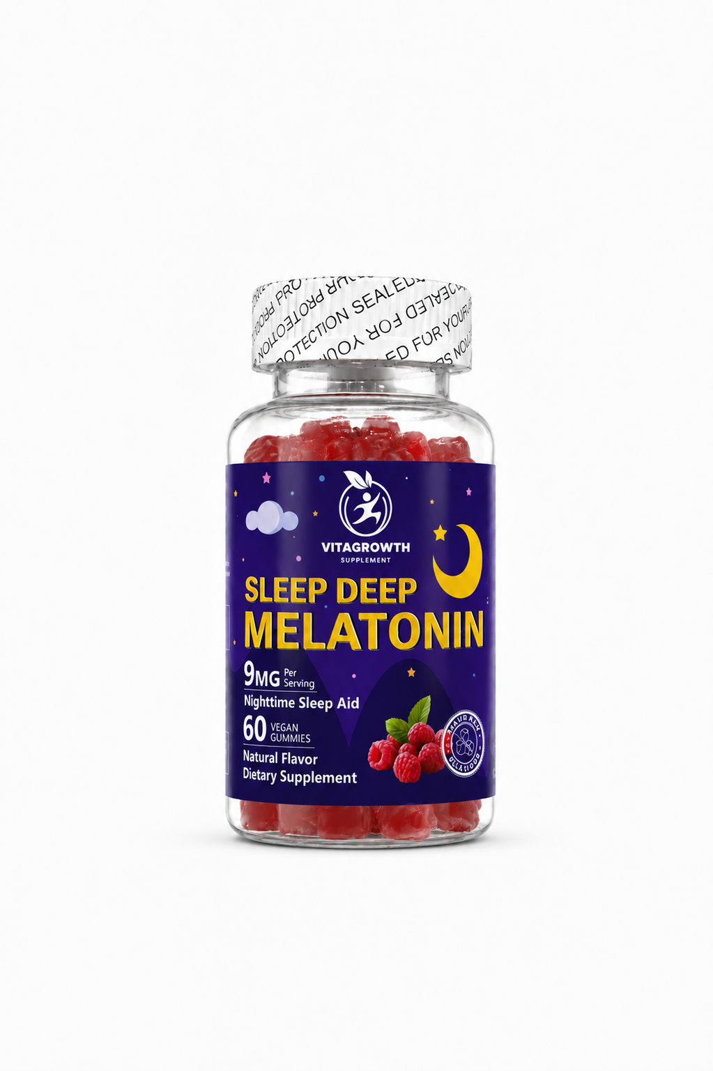 VITAGROWTH MELATONIN 9GM 60GUMMIES